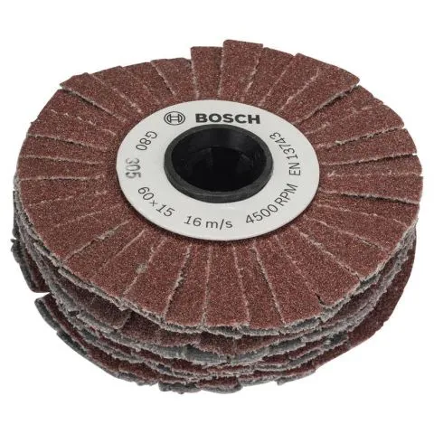 1600A00154 Bosch DIY Sliptrissa flexibel, 15 mm K80 Kampanjpris